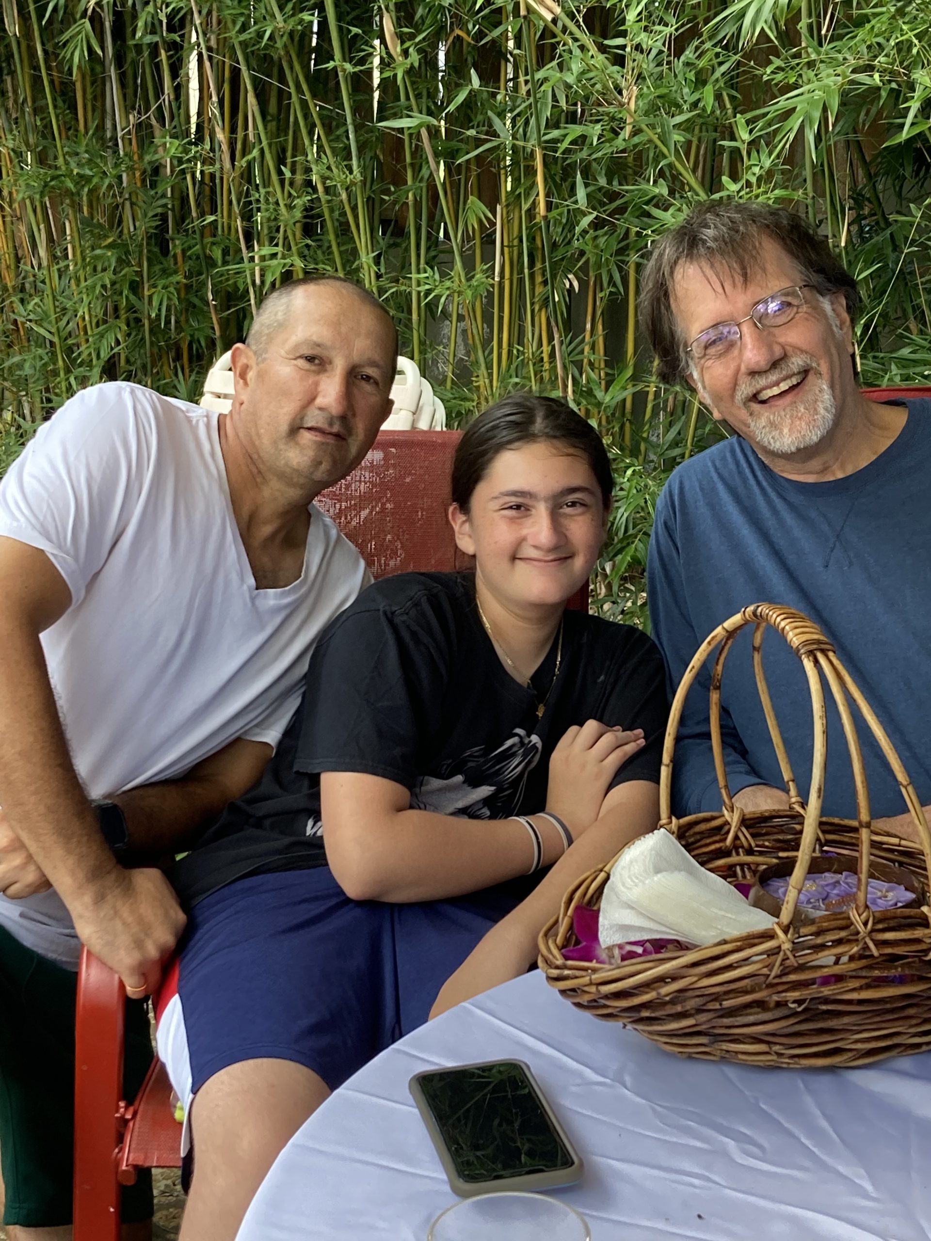 Alan with family